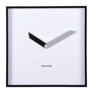 Nástenné hodiny Cool Retro Cuadrado – Karlsson vyobraziť