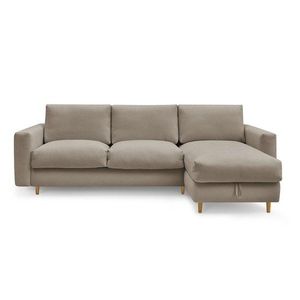 Taupe rohová pohovka Nouveau Cocoone – Bobochic Paris vyobraziť