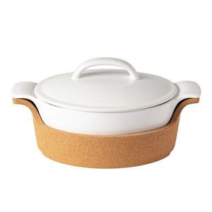 Biela/hnedá kameninová misa Ensemble – Casafina vyobraziť