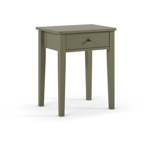 Zelený matný nočný stolík Bart – Marckeric vyobraziť