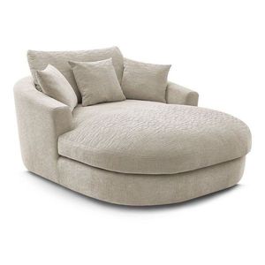 Béžové ženilkové kreslo Belem – Bobochic Paris vyobraziť