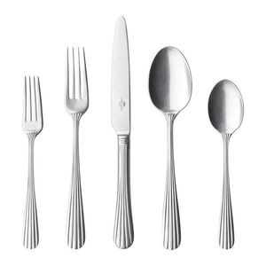 Antikoro príbor 5 ks v striebornej farbe pre 1 osobu Duoro – Costa Nova vyobraziť