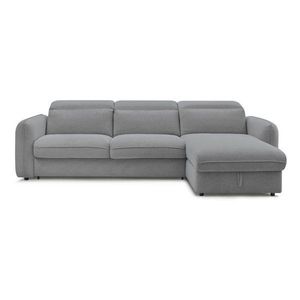 Sivá rohová pohovka Achille – Bobochic Paris vyobraziť