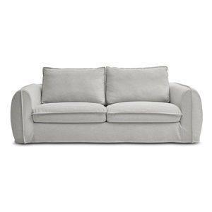 Svetlosivá pohovka na každodenné spanie/rozkladacia 216 cm Archimede – Bobochic Paris vyobraziť