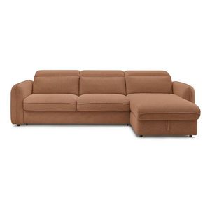 Oranžová rohová pohovka Achille – Bobochic Paris vyobraziť