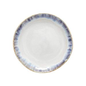Biely/modrý dezertný kameninový tanier ø 15 cm Brisa – Costa Nova vyobraziť