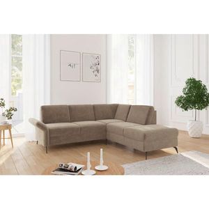Sit & More ROHOVÁ SEDAČKA, textil, svetlohnedá vyobraziť
