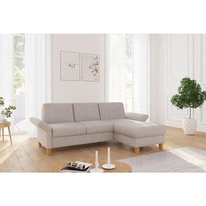 Sit & More ROHOVÁ SEDAČKA, textil, sivobéžová vyobraziť