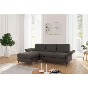 Sit & More ROHOVÁ SEDAČKA, textil, grafitová vyobraziť