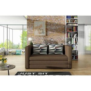 MID.YOU ROZKLADACIA POHOVKA, textil, hnedá vyobraziť