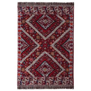 Flair Rugs KOBEREC S VYSOKÝM VLASOM, 160/230 cm červená vyobraziť