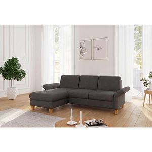 Sit & More ROHOVÁ SEDAČKA, textil, grafitová vyobraziť