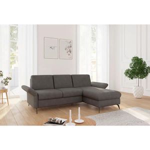 Sit & More ROHOVÁ SEDAČKA, textil, grafitová vyobraziť