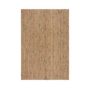Flair Rugs RUČNE TKANÝ KOBEREC, 120/170 cm zelená, prírodná farba vyobraziť
