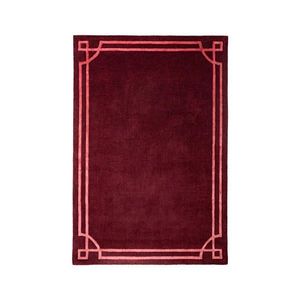 Flair Rugs VLNENÝ KOBEREC, 120/170 cm tmavočervená vyobraziť