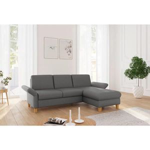 Sit & More ROHOVÁ SEDAČKA, textil, tmavosivá vyobraziť