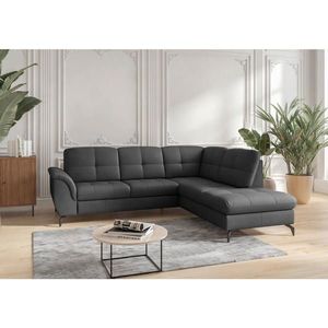 Sit & More ROHOVÁ SEDAČKA, koža, čierna vyobraziť