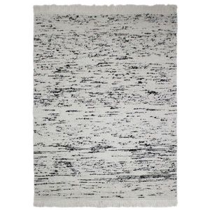 Flair Rugs RUČNE TKANÝ KOBEREC, 200/300 cm čierna vyobraziť