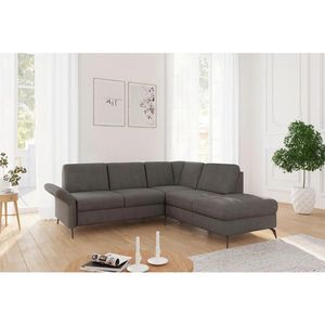 Sit & More ROHOVÁ SEDAČKA, textil, grafitová vyobraziť