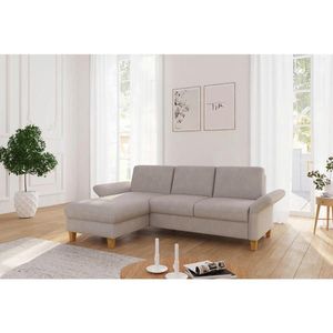 Sit & More ROHOVÁ SEDAČKA, textil, sivobéžová vyobraziť