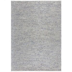 Flair Rugs RUČNE TKANÝ KOBEREC, 160/230 cm modrá, krémová vyobraziť