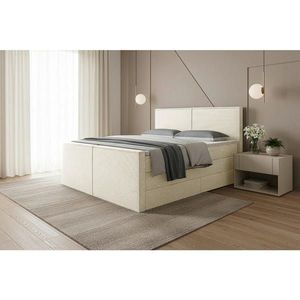 Livetastic BOXSPRINGOVÁ POSTEĽ, 180/200 cm, béžová vyobraziť