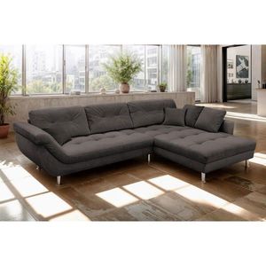 Livetastic ROHOVÁ SEDAČKA, plast, textil, kompozitné drevo, tmavohnedá vyobraziť