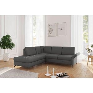Sit & More ROHOVÁ SEDAČKA, textil, tmavosivá vyobraziť