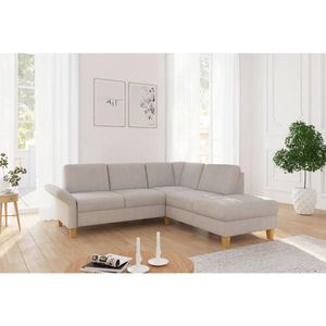 Sit & More ROHOVÁ SEDAČKA, textil, sivobéžová vyobraziť
