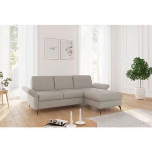 Sit & More ROHOVÁ SEDAČKA, textil, taupe vyobraziť