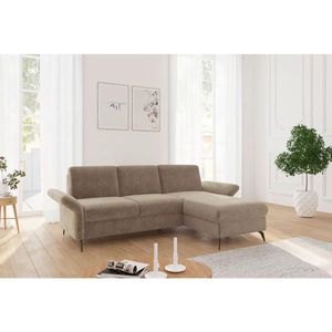 Sit & More ROHOVÁ SEDAČKA, textil, svetlohnedá vyobraziť