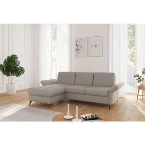 Sit & More ROHOVÁ SEDAČKA, textil, taupe vyobraziť