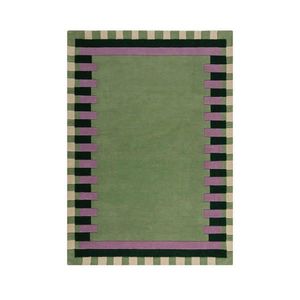 Flair Rugs VLNENÝ KOBEREC, 160/230 cm zelená, lila vyobraziť