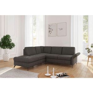 Sit & More ROHOVÁ SEDAČKA, textil, grafitová vyobraziť