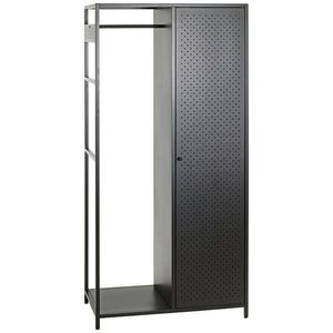 PREDSIEŇOVÝ NÁBYTOK, čierna, 80/170/45 cm vyobraziť