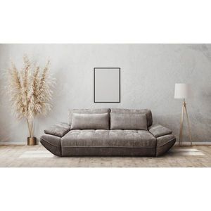 Livetastic ROZKLADACIA POHOVKA, drevo, textil, kompozitné drevo, taupe vyobraziť