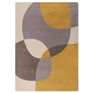 Flair Rugs VLNENÝ KOBEREC, 170/120 cm žltá vyobraziť