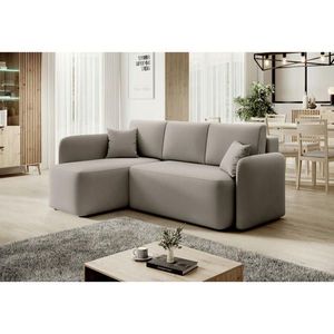 MID.YOU ROHOVÁ SEDAČKA, textil, béžová vyobraziť