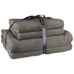 Kleine Wolke SADA UTERÁKOV NA RUKY, 50x100/70x140 cm, antracitová vyobraziť