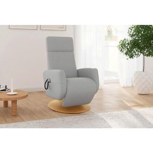 Sit & More RELAXAČNÉ KRESLO, textil, svetlosivá vyobraziť