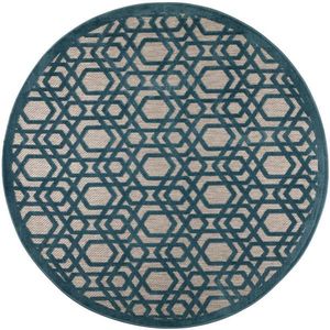 Flair Rugs VONKAJŠÍ KOBEREC, 160/160 cm modrá vyobraziť