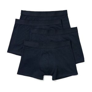 Boxerky, 4 ks, tmavomodré vyobraziť