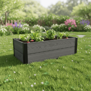 KETER Vyvýšený záhon HEDGE trough | grafit vyobraziť
