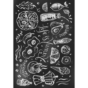 Čierny prateľný koberec 160x230 cm Life Is Yummy – Vitaus vyobraziť