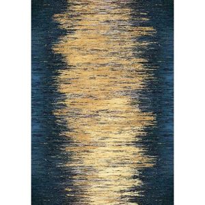 Žltý/tmavomodrý prateľný koberec 160x230 cm Goldie – Vitaus vyobraziť