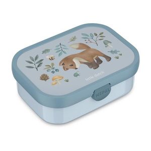 Svetlomodrý plastový detský desiatový box Forest Friends – Mepal vyobraziť
