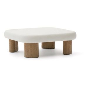 Záhradný konferenčný stolík s betónovou doskou 80x80 cm Labra – Kave Home vyobraziť