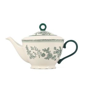Zelená/slonovinová porcelánová kanvica na čaj 920 ml Cyril – S|P Collection vyobraziť