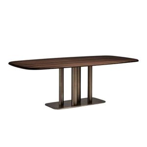 Jedálenský stôl v dekore orecha 100x180 cm Melvar – Kave Home vyobraziť