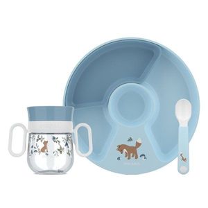 Plastová detská jedálenská súprava 3 ks Forest Friends – Mepal vyobraziť